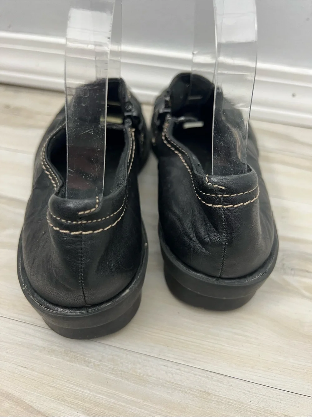 Clarks Leather Slip On Shoes